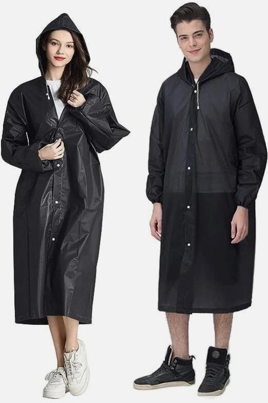 Rain Coat Waterproof Parachute Material For Bikers, Men & Women