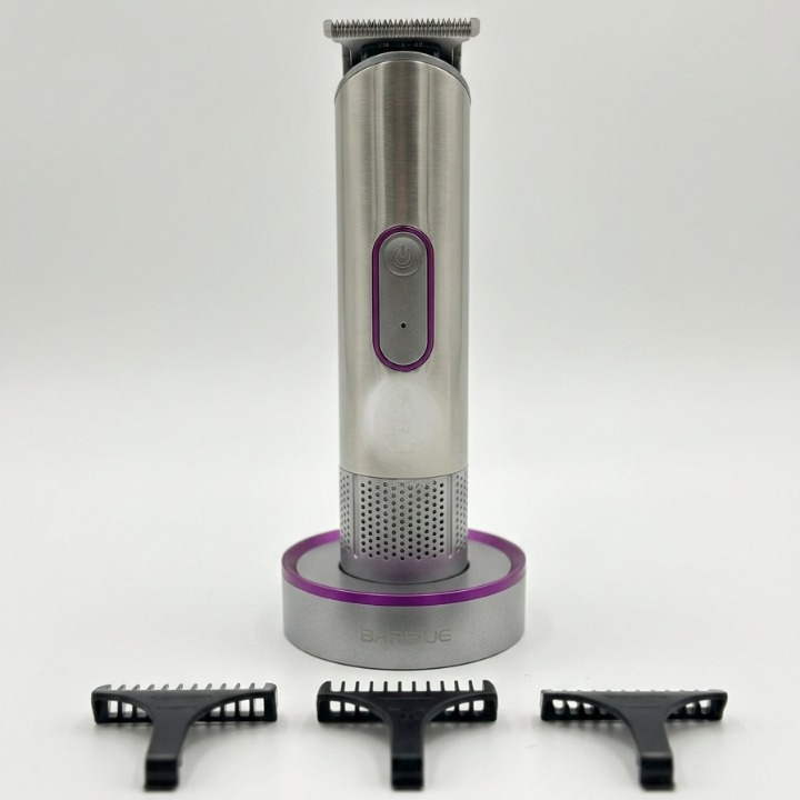 G63A Professional Hair Stylist Trimmer Rechargeable Cordless Hair & Beard Trimmer with Charging Base & Guide Combs