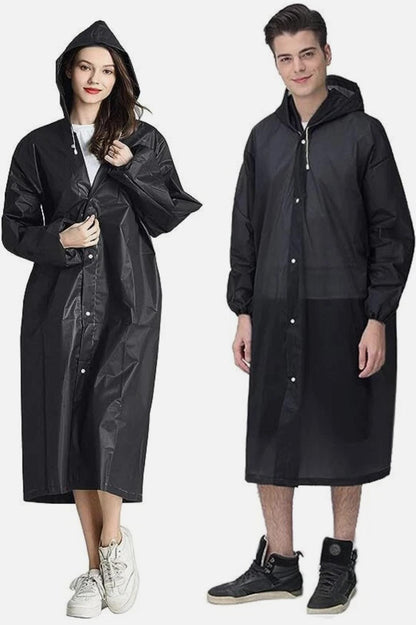 Rain Coat Waterproof Parachute Material  For Bikers, Men & Women